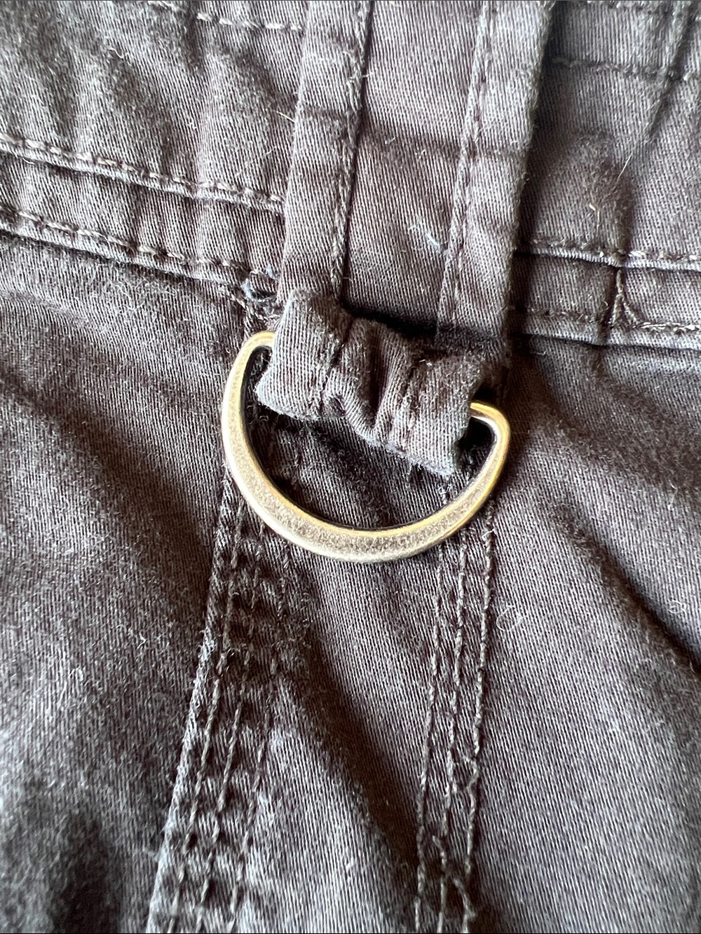 Style & Co. Black Cargo Shorts with D-Ring Accent - Picture 3 of 9